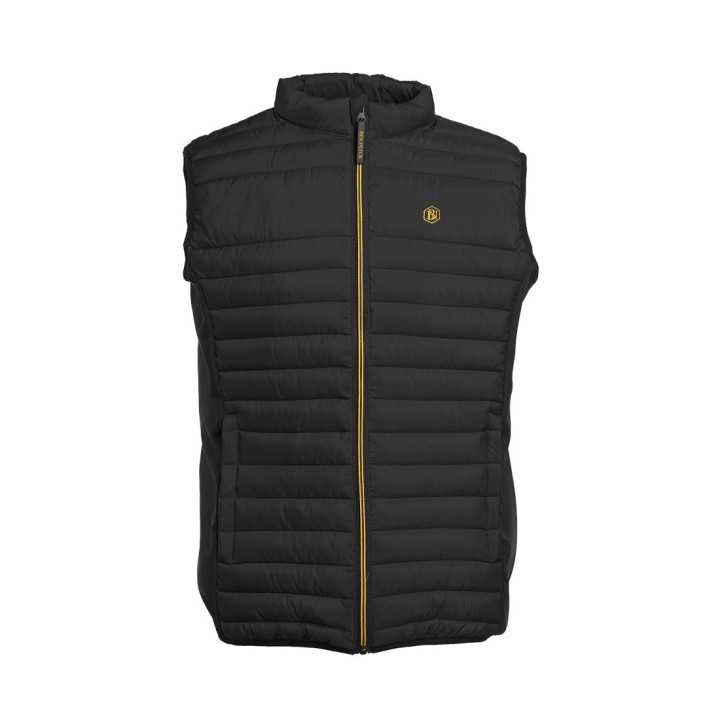 Bodywarmer Bi-Matière Homme – Broderie "Logo BN"