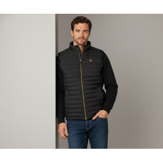 Bodywarmer Bi-Matière Homme – Broderie "Logo BN"