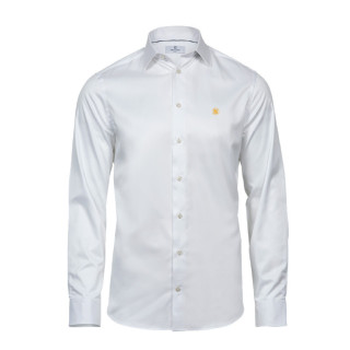 Chemise Slim Brodée 100% Coton | BNVY Signature