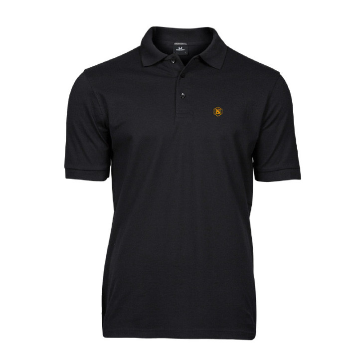 Polo Stretch Brodé 215g Coton Bio | BNVY Signature